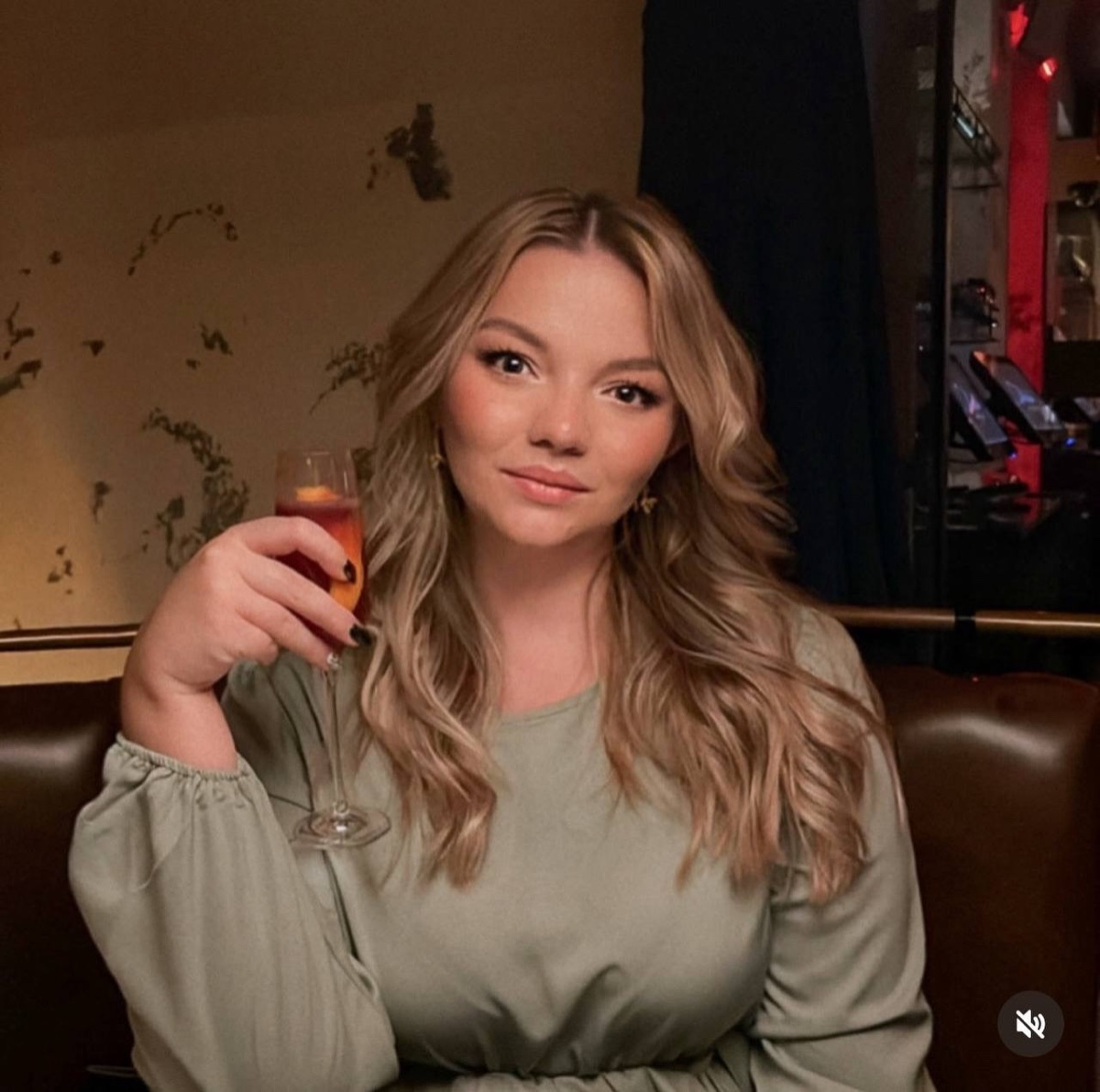 Elizaveta at an evening event
